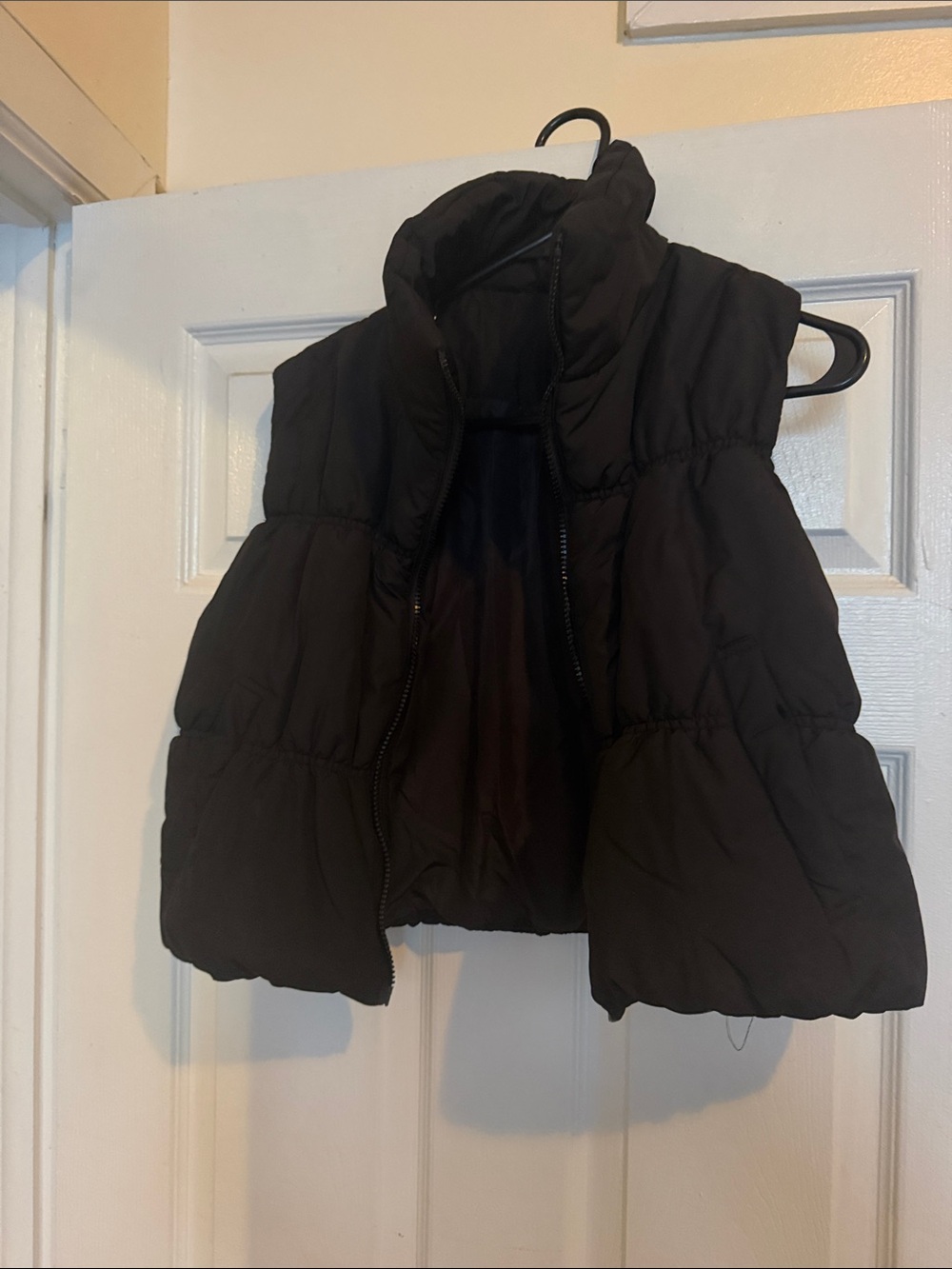 Women’s Black Puffer Vest